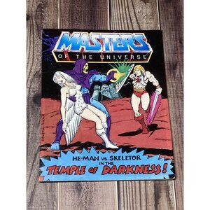 Masters of the Universe 1983 Mini Comic TEMPLE OF DARKNESS - He-Man vs Skeletor